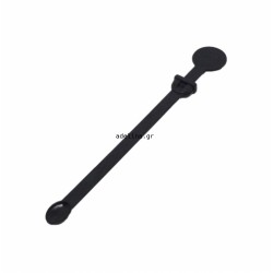 Plastic Stirrer For Pacifier Cap 12.5cm Black-Spoon