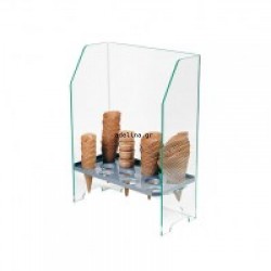 Plexiglass Maxi Glass Look 10 Place Cup Holder