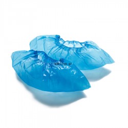 Disposable Plastic Foot Pads Blue 100 Pcs./1 Pack.