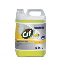 Cif general purpose liquid cleaner with lemon scent 5L