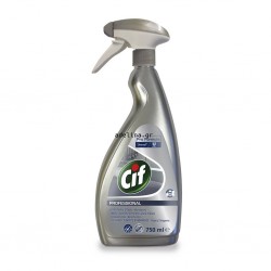 Cif spray cleaner for stainless surfaces 750ml